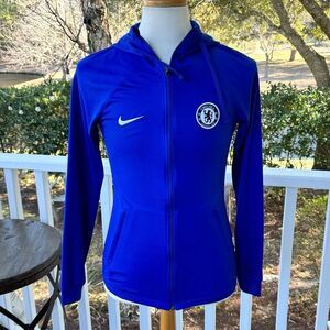 Nike Chelsea FC Strike Dri-Fit Full Zip Track Jacket/Hoodie. Size XS.